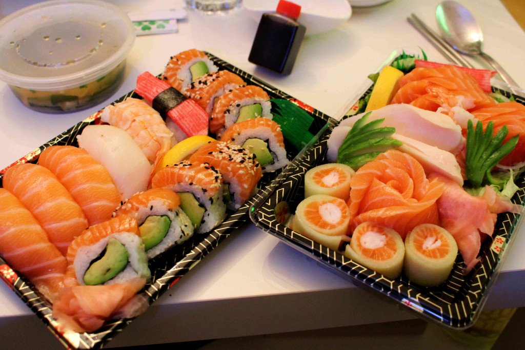 Sushi und Sashimi