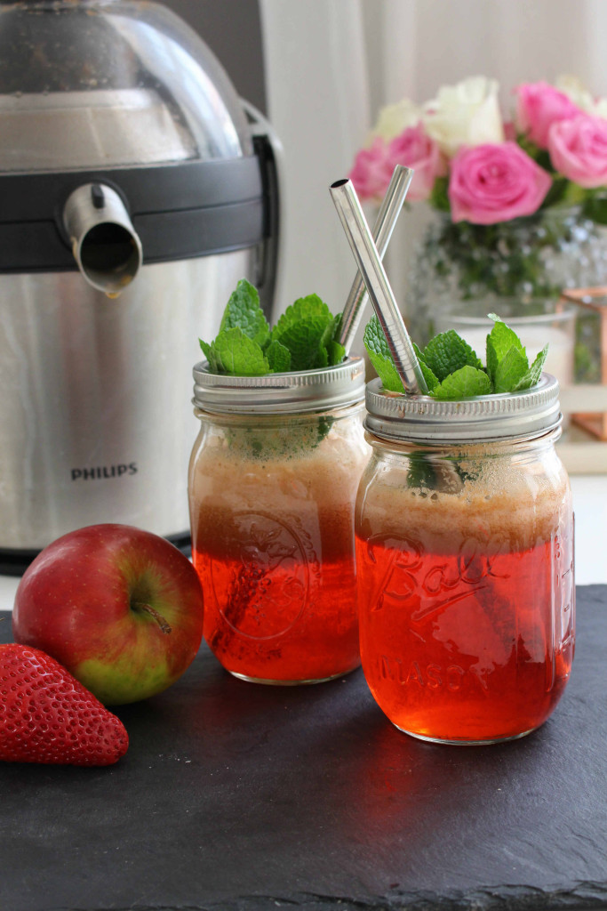 Strawberry Basil Juice