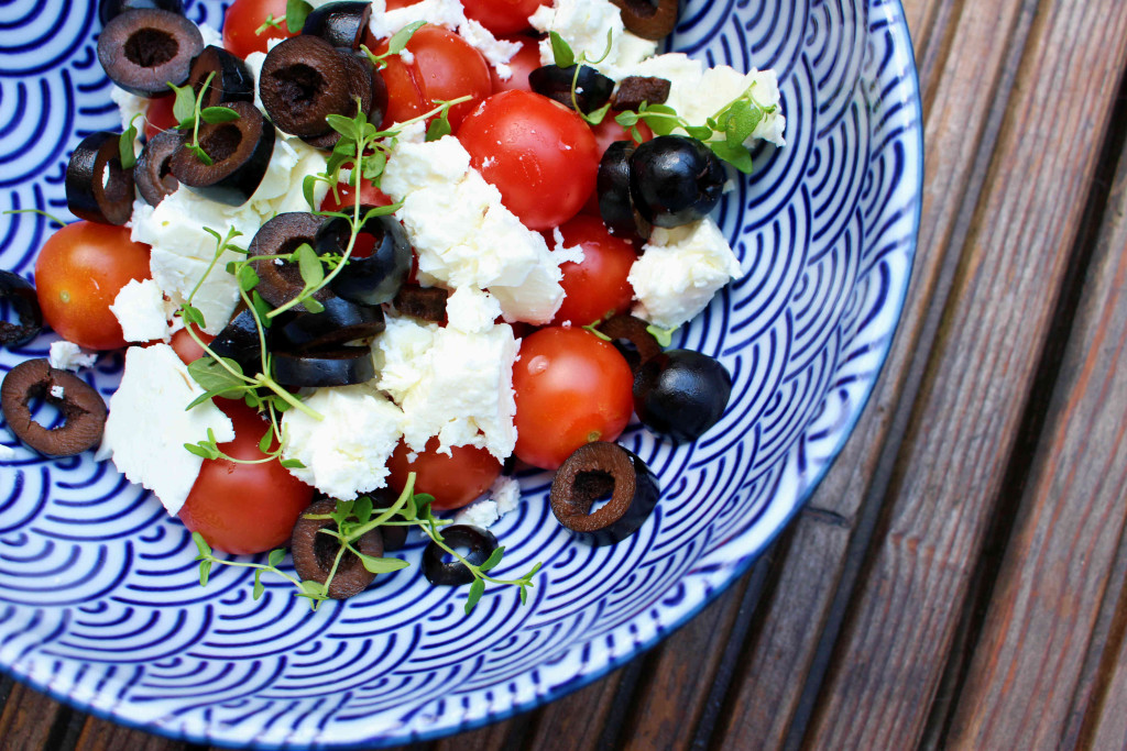 Oliven Feta Salat
