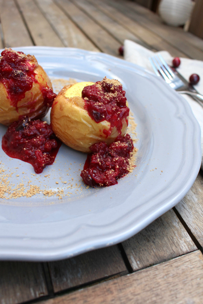 Bratapfel mit CHeesecake Füllung