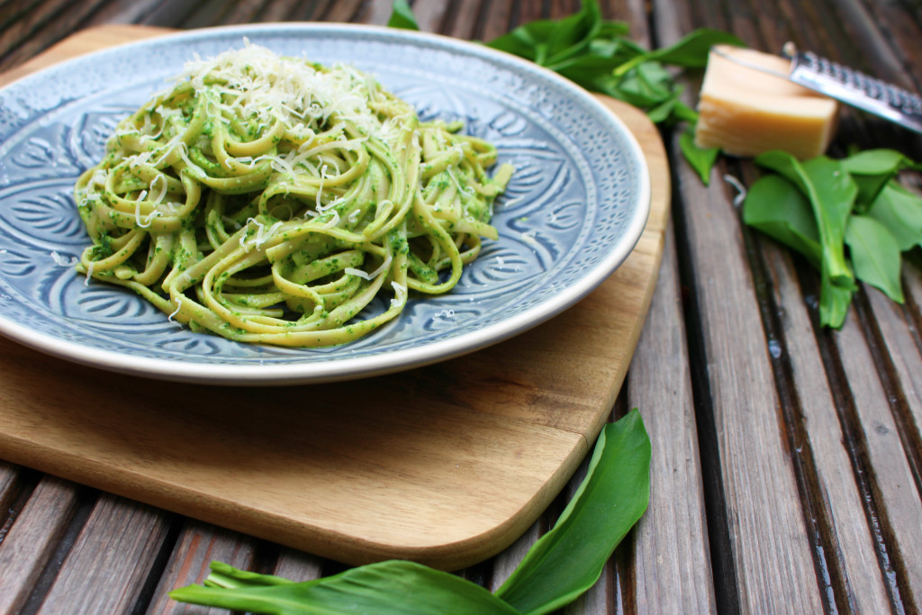 Bärlauch Pesto Nudeln