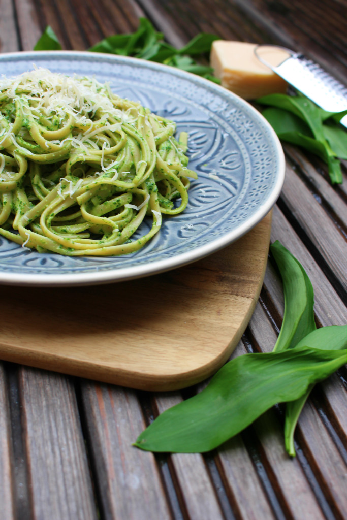 Bärlauch Pesto Spaghetti