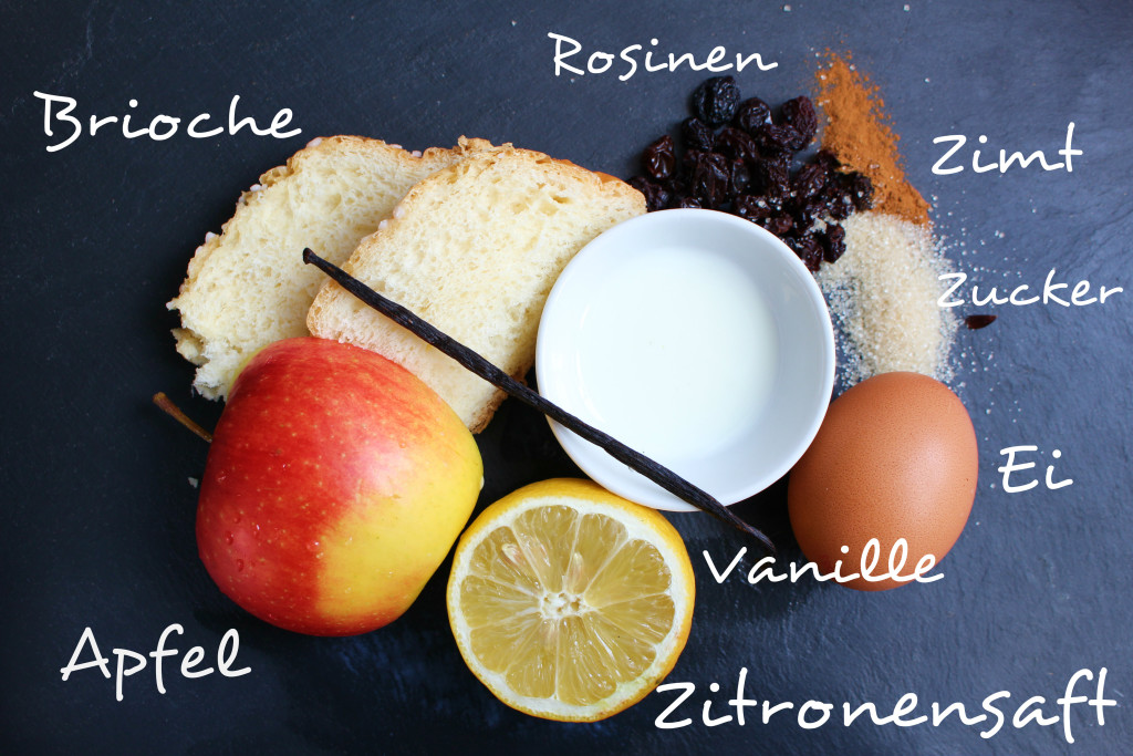 Brioche Scheiterhaufen Zutaten