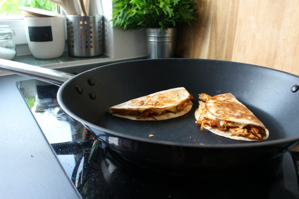 Pulled Chicken Quesadilla