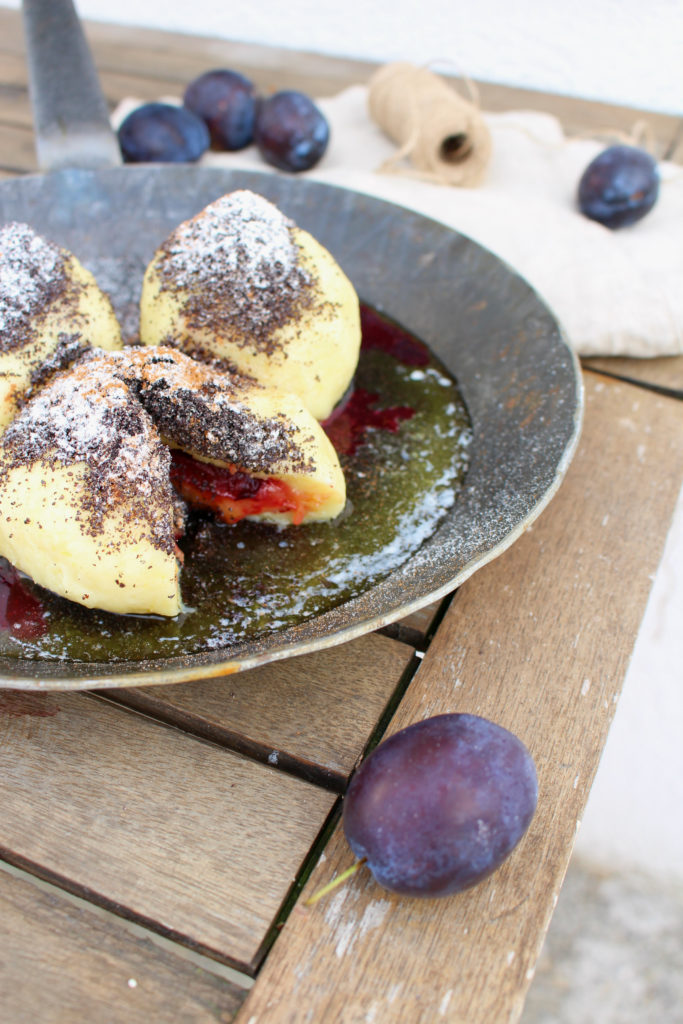 Germknödel Zwetschgen knödel