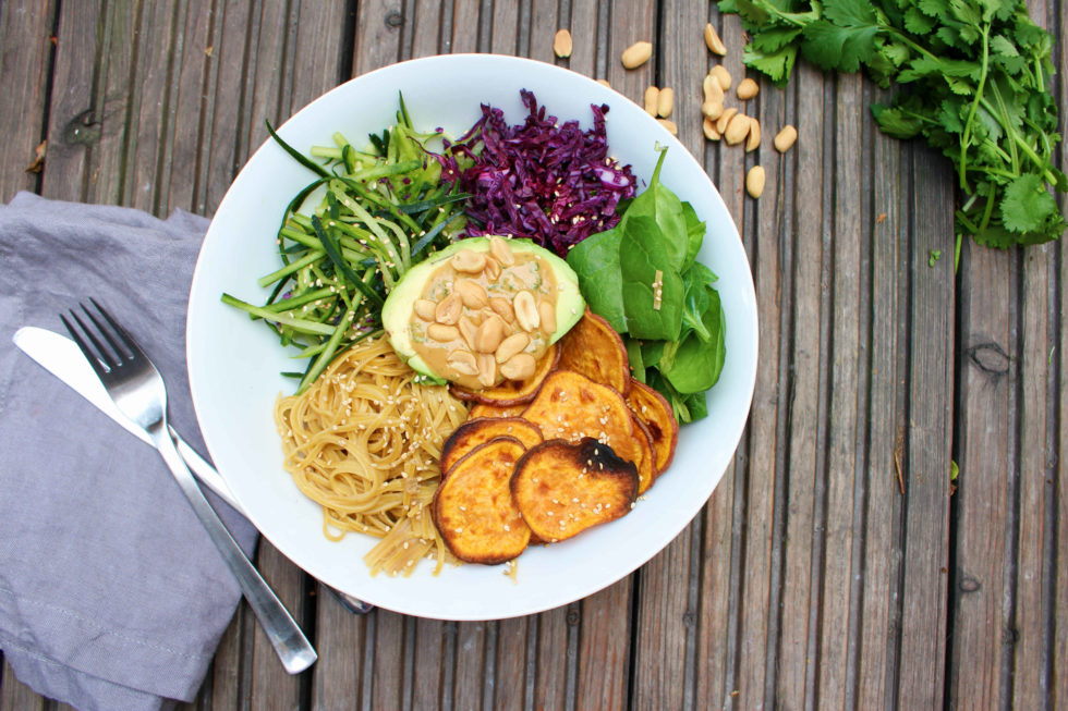 veganer Lunch Bowl aka. Resteessen