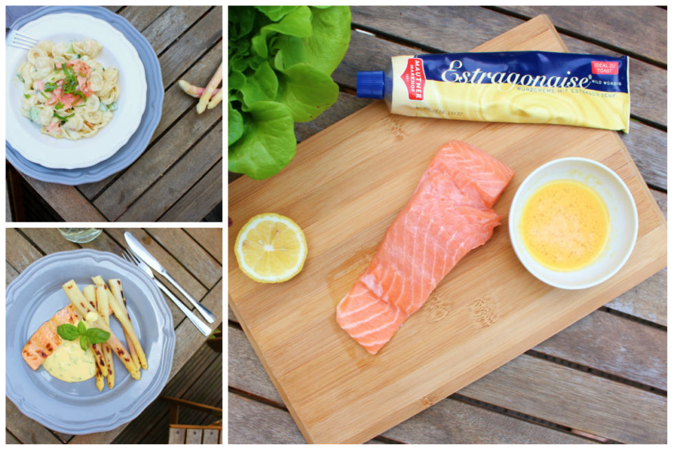 2 Rezepte mit Spargel, Lachs & Sauce Béarnaise