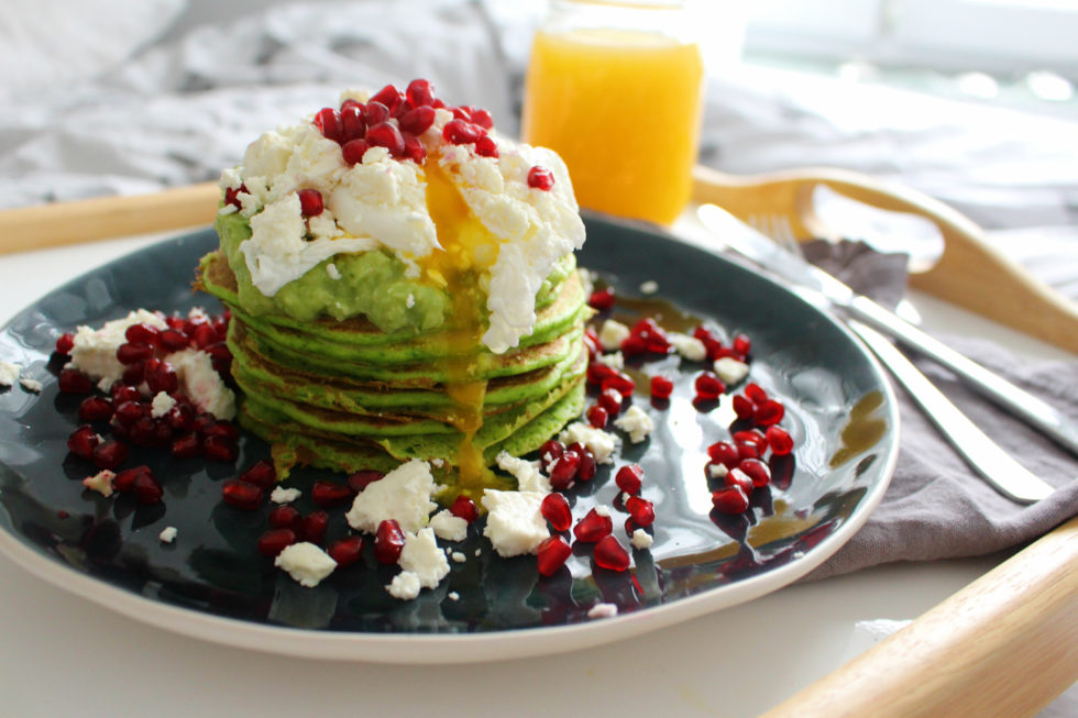 Outtake Rezept: Spinat Pancakes mit... mit was eigentlich?