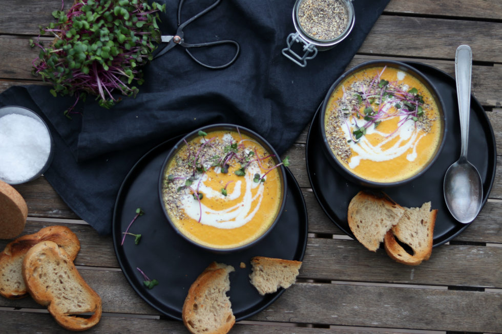 Karotten Mmmmhhhhh-ango Suppe (mit leichter Schärfe)