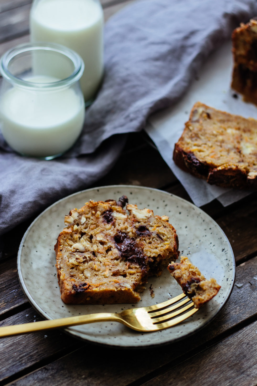 2020 Quarantäne Tröster Banana Carrot Bread