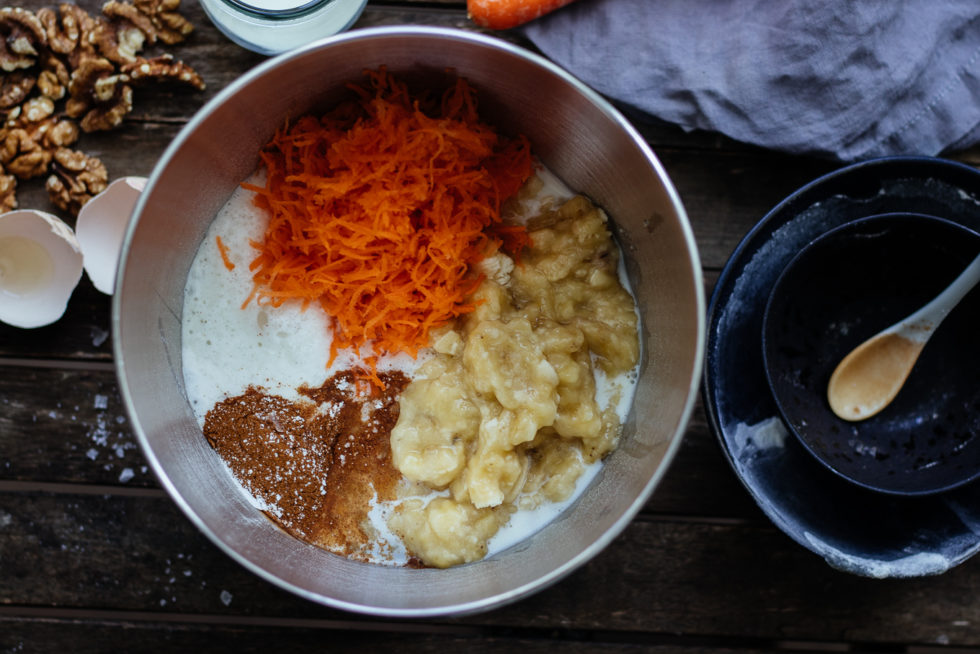 2020 Quarantäne Tröster Banana Carrot Bread